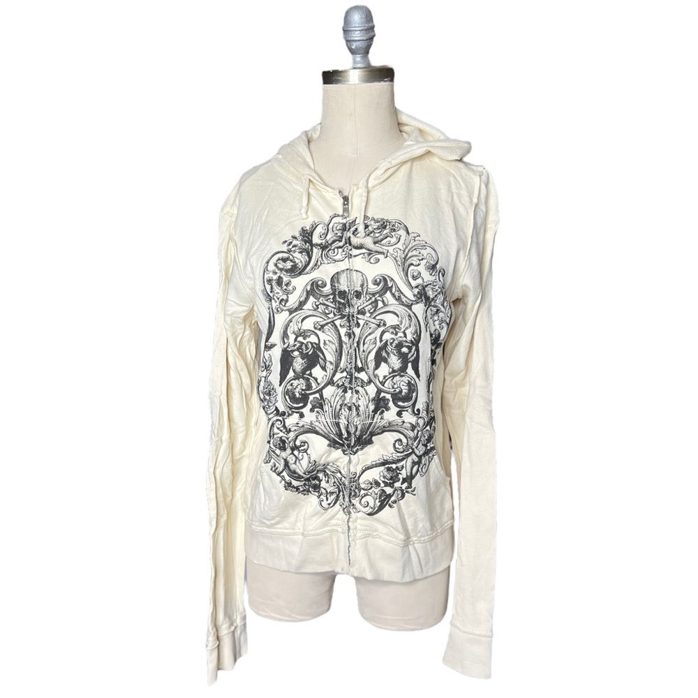 Love for Sale Gothic Print Hoodie size S